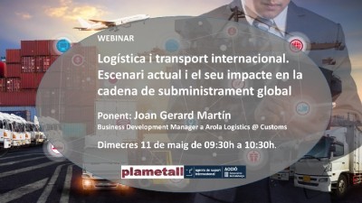 Webinar. Logística i transport internacional